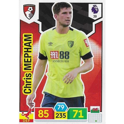 Premier League Adrenalyn XL 2019/20: AFC Bournemouth, Defender - Mepham (Chris)