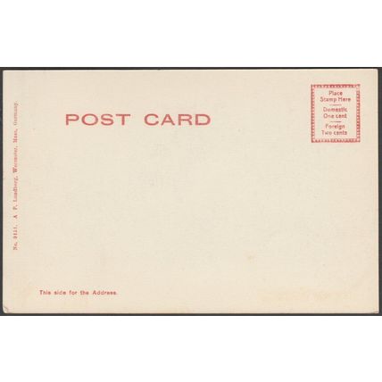 Art Museum, Worcester, Massachusetts, c.1905 - Lundborg Postcard