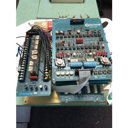 SOUTHCON DC12 DC DRIVE,15 HP,3-PHASE,460V,7904 (6)SKKT91/14D,DC12-2,J#7904 VN,BO