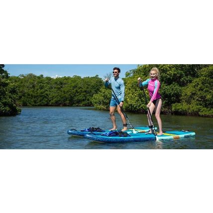Sea Eagle Longboard LB11 Electric Pump Package Inflatable 11ft SUP -paddle