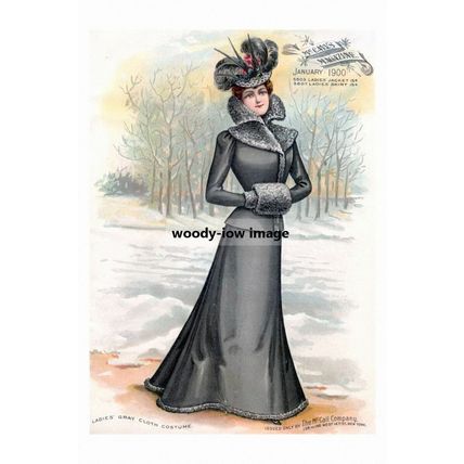 rp10630 - Ladies Fashion from 1900 - ideal to frame - print 6x4