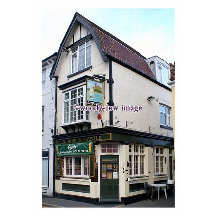 pu1331 - Ship & Castle Pub, Castle St, East Cowes, Isle of Wight -print 6x4