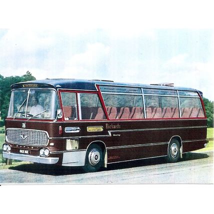Colour Photograph of Charles Rickards (Tours) Ltd. of Brentford - OGX 18E