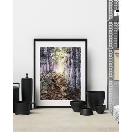 Forest Original Watercolor Painting