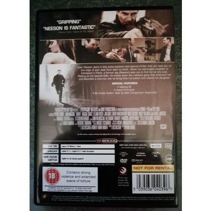 Taken - Liam Neeson, Maggie Grace DVD