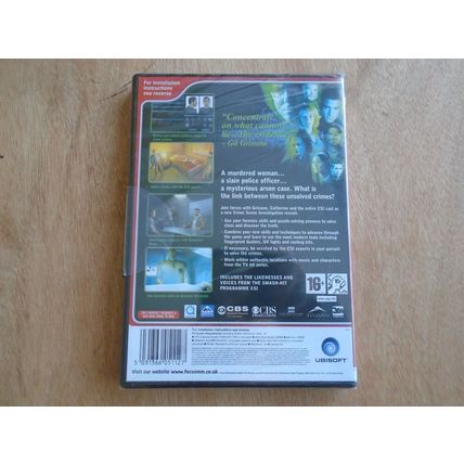 CSI: Crime Scene Investigation PC DVD NEW & SEALED
