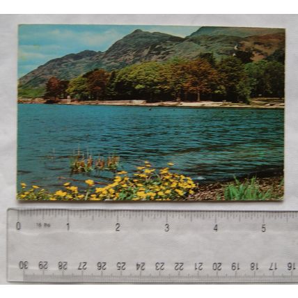 1974 postcard Ben Lomond from Rowardennan, Loch Lomond