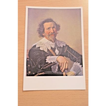 Postcard: Pieter van den Broecke (The Man with the Cane) by Hals. New.