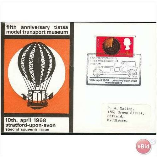GB Covers 1968 - x 5 Model Transport Museum 5th Anniv 1