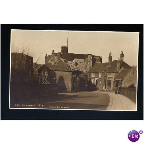Sussex RYE Landgate Postcard by Judges 309