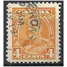 Canada 1935 SG344 4c Yellow Fine Used ..