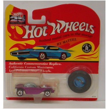 HOT WHEELS 25th ANNIVERSARY ' BEATNIK BANDIT' purple (1992)