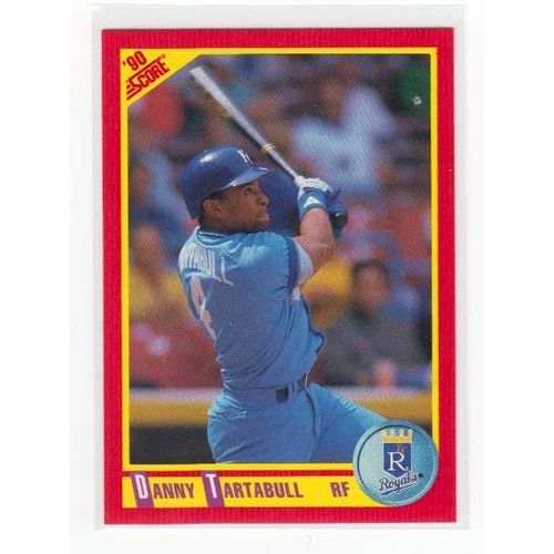 1990 Score Danny Tartabull baseball card #244 – Royals