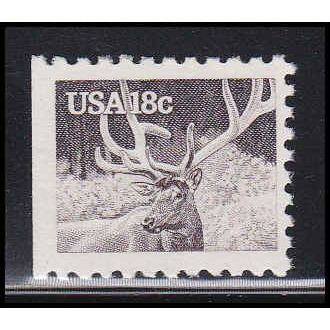 1886 18c Elk Fine MNH Dry Gum BPS V4667