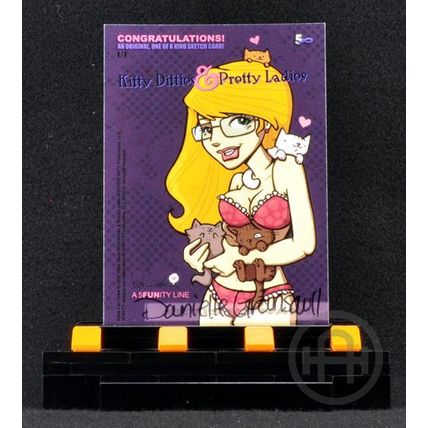 5FINITY Kitty Ditties & Pretty Ladies – Sketch – Danielle Gransaull 2