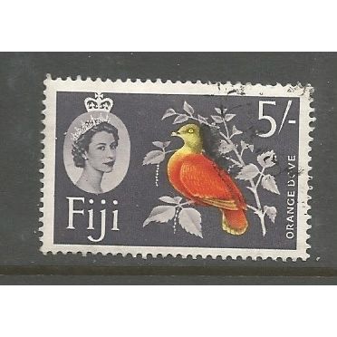 Fiji 1962-7 QEII 5s Bird, used. SG323