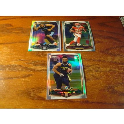 2014 Topps, Chrome, 15- Cards, Refractors, w/Rc's, Stars, GORE/COBB, ++