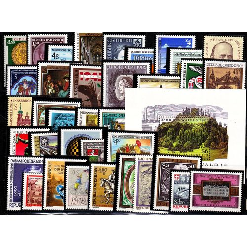 ÖSTERREICH AUSTRIA [1985] Jahr ( **/mnh ) komplett