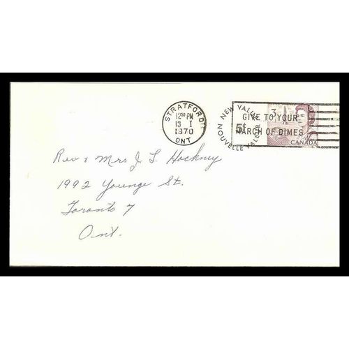 Canada #EN92 Postal Sta. Centennial O/P USED 1970