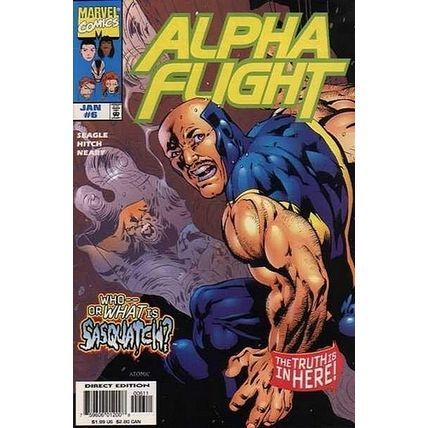 Alpha Flight (Vol 2) # 006 VFN+ ORIG US COMICS