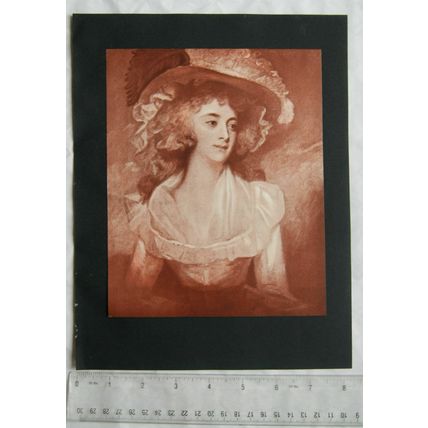 1902 illustration: Mrs. Tickell by George Romney
