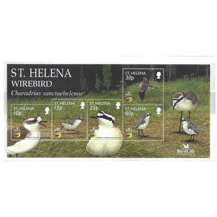 St Helena.Birdlife International Mini Sheet 856.Unmounted Mint.Mar24