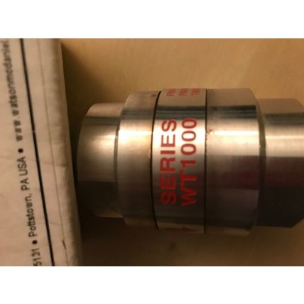3/4" NPT WATSON MCDANIEL WT1000 SERIES WT1000 THERMO DYNAMIC STEAM PMO 300,AL
