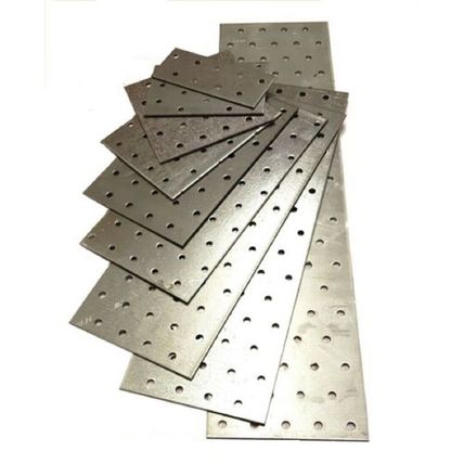 Galvanised Steel Flat Mending Plate Bracket Repair Various Sizes HEAVY DUTY