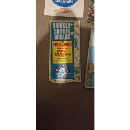 Vintage Esso Road Maps And A1 Street Atlas Bristol Scotland Norfolk
