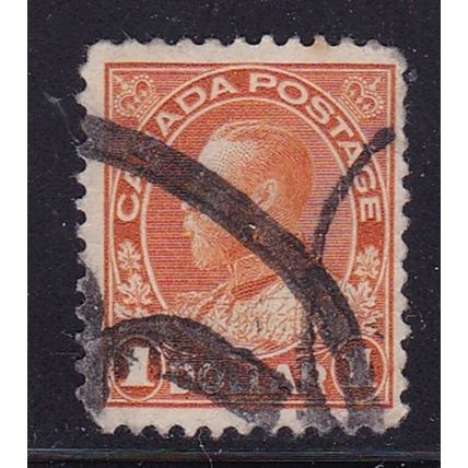 CANADA 1922-31 GV $1 USED SG255
