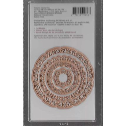 Spellbinders. Stately Circles Die Set. Die Cutting Cardmaking Scrapbooking Craft