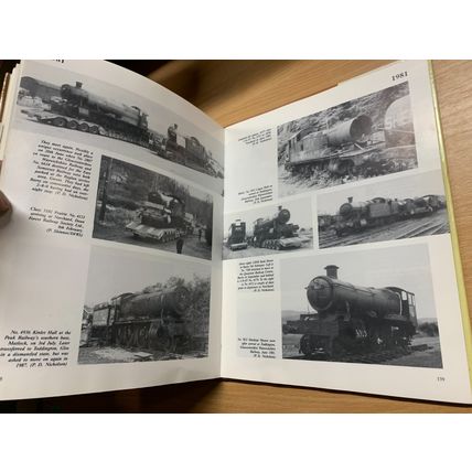 1987 1ST ED "THE BARRY LOCOMOTIVE PHENOMENON" TRAINS LARGE HARDBACK BOOK (P6)