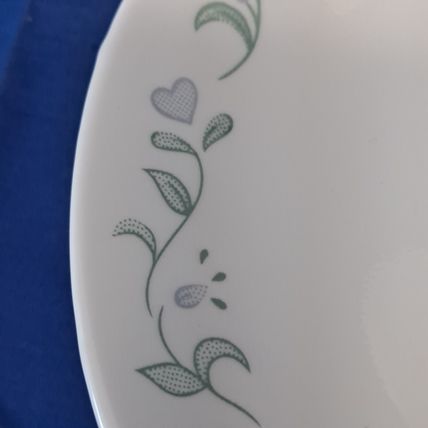 Vintage 8 CORELLE By Corning COUNTRY COTTAGE 6 3/4" BREAD & Butter PLATE Dessert