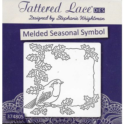 Tattered Lace. Melded Seasonal Symbol Die Set. Die Cutting Cardmaking Crafts