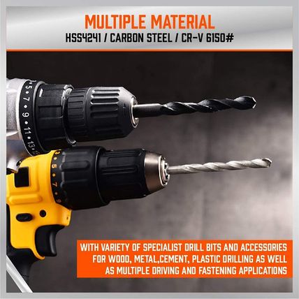Ultimate Drill Bit Set - 246 PCS Comprehensive Premium Quality Drill Bits Kit fo