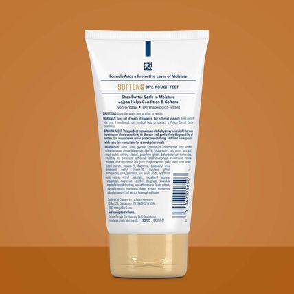 Gold Bond Softening Foot Cream, 4 Oz., with Shea Butter to Soften Rough & Dry