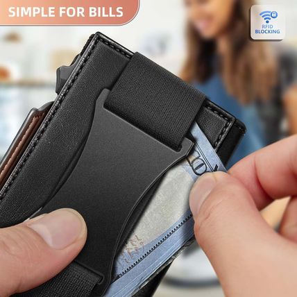 BULLIANT Men Wallet Gift Boxed,Slim Front Pocket Wallet Money Clip Card Holder 3
