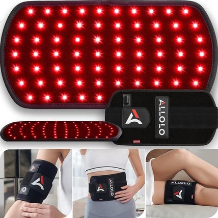 ALLOLO Red Light Therapy for Body, 3-In-1 LED Bead with Timer Remote Control, 12