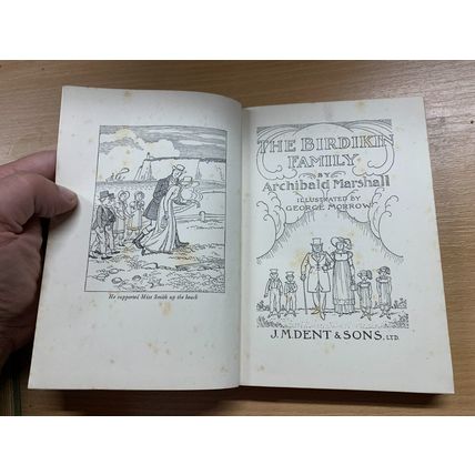 1932 1ST EDITION ARCHIBOLD MARSHALL THE BIRDIKIN FAMILY ILLUSTRATED HB BOOK (P3)