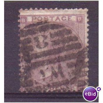 victoria sg 84 6d lilac fine used bb cv £90 1862