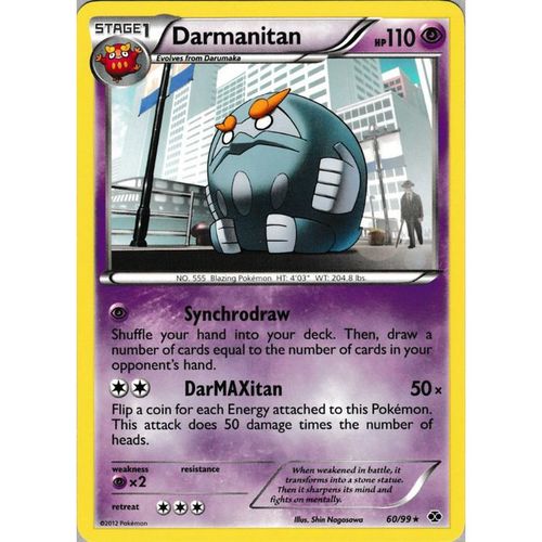 Pokemon B&W Next Destinies 60/99 Darmanitan