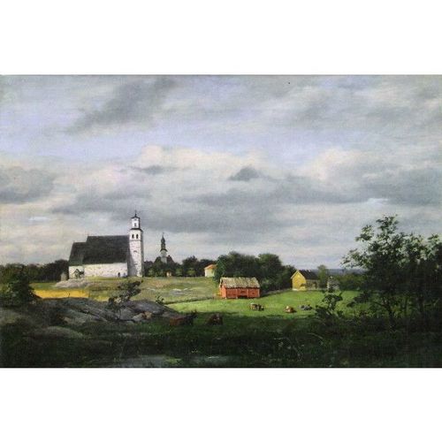Old Rauma, 1878 (Victor Westerholm (1860-1919)).