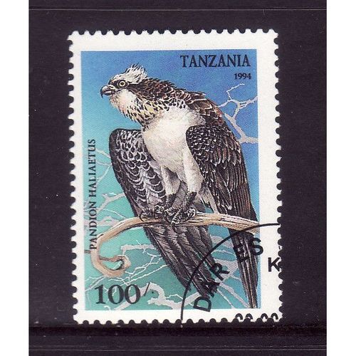 TANZANIA 1994 BIRDS OF PREY SG1849 100s OSPREY FINE USED