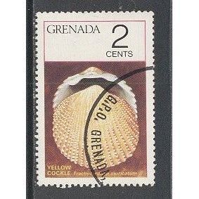 Grenada.SG723 2c Yellow American Cockle.Fine Used.April2015