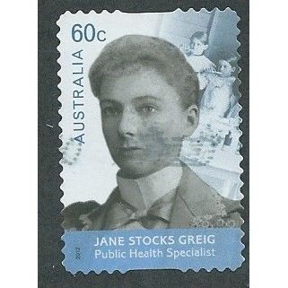 AUS 2012 60c(S/A) 'DOCTORS- STOCKS- GREIG' FINE USED (EBID36-440)