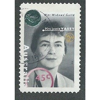 AUS 1995 45c (S/A) 'SECOND WORLD WAR HEROES - VASEY' FINE USED (EBID46-979)