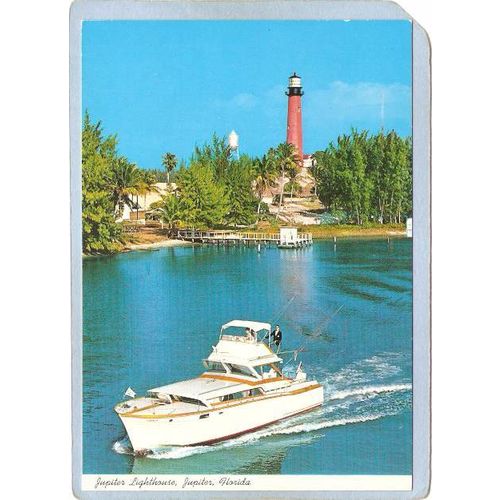 FL Jupiter Lighthouse Postcard Jupiter Lighthouse lighthouse_box1~120