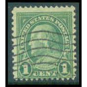 Used 632 1c Benjamin Franklin Average M10325