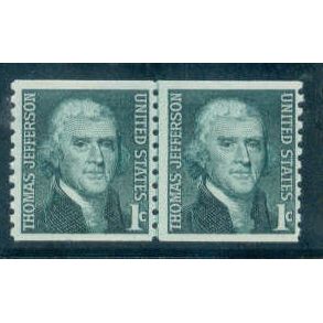1299 1c Thomas Jefferson Fine MNH CLP B0746
