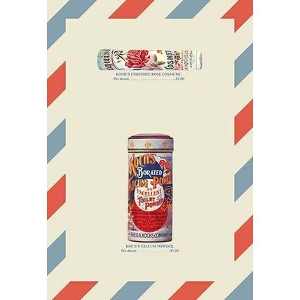 Koch's Rose Cosmetic and Talcum Powder 20 x 30 Poster